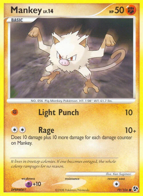 Mankey Lv.14 — Great Encounters