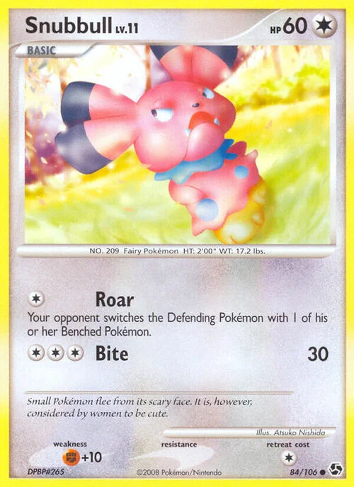 Snubbull Lv.11 — Great Encounters