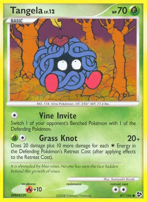 Tangela Lv.12 — Great Encounters
