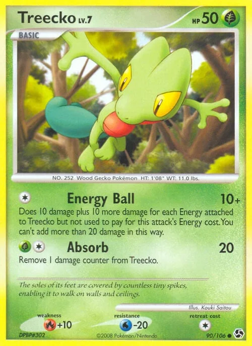 Treecko Lv.7 — Great Encounters