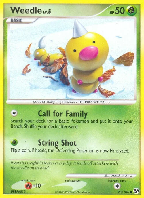 Weedle Lv.5 — Great Encounters