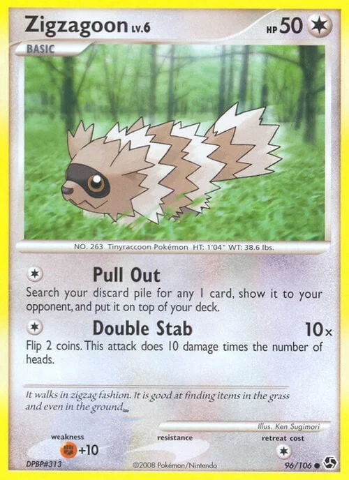 Zigzagoon Lv.6 — Great Encounters