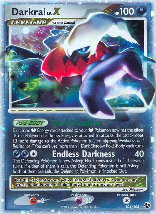 Darkrai LV.X — Great Encounters