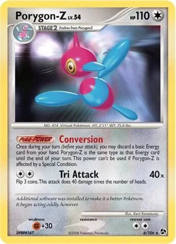 Porygon-Z Lv.54 — Theme Deck & Blisters Exclusives