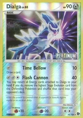 Dialga — Burger King DP Promos 2008