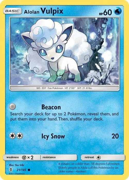 Alolan Vulpix — Guardians Rising