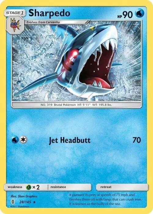 Sharpedo — Guardians Rising