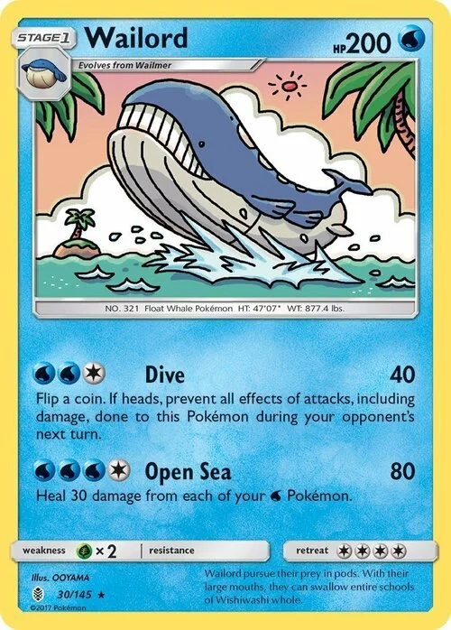 Wailord — Guardians Rising