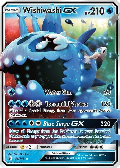 Wishiwashi GX — Guardians Rising