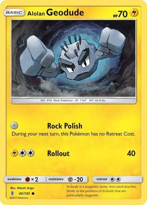 Alolan Geodude — Guardians Rising