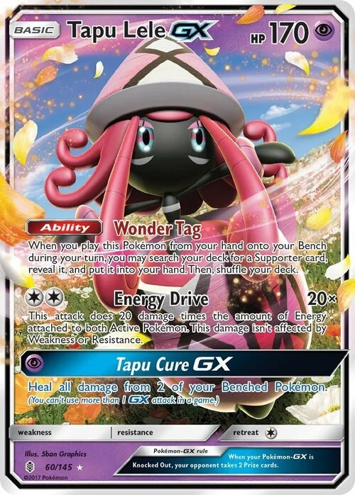 Tapu Lele GX — Guardians Rising