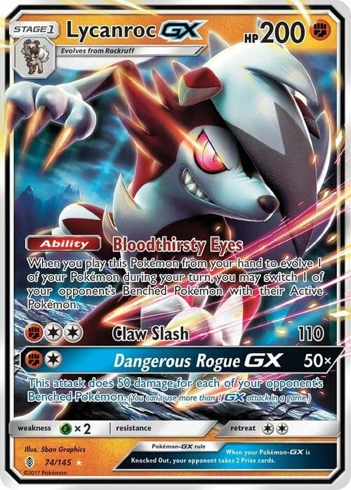 Lycanroc GX — Guardians Rising