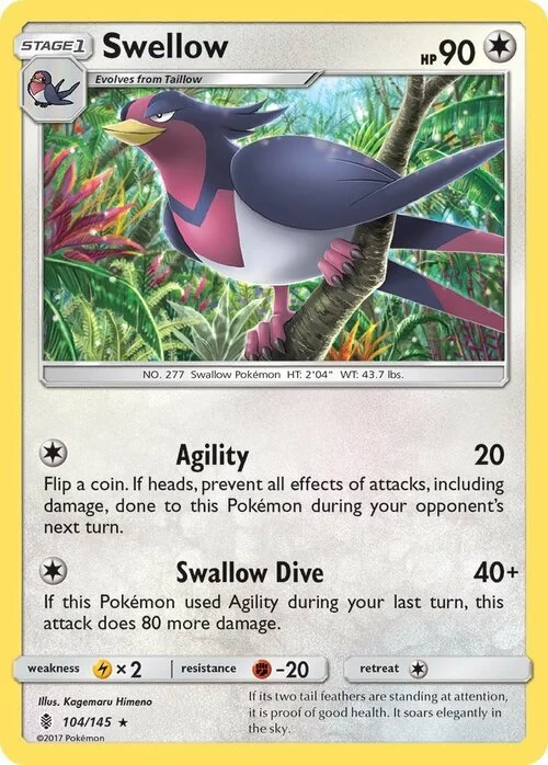 Swellow — Guardians Rising