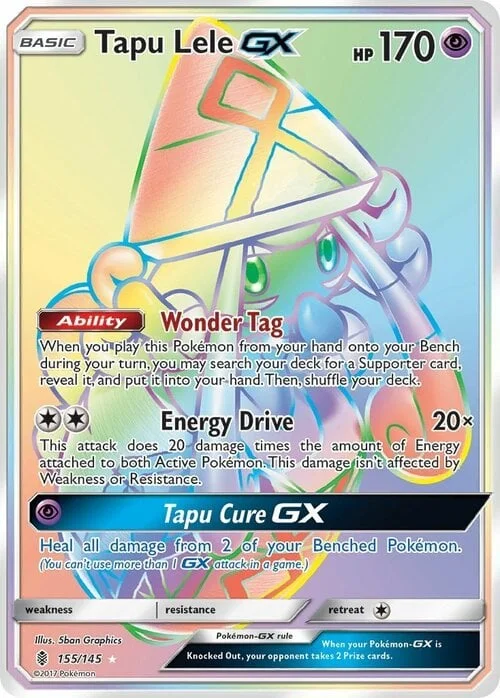 Tapu Lele GX — Guardians Rising