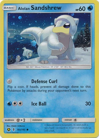 Alolan Sandshrew — Theme Deck & Blisters Exclusives