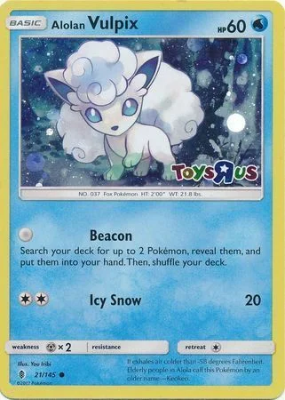 Alolan Vulpix — Retail Exclusive Promos
