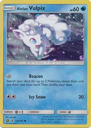 Alolan Vulpix — Theme Deck & Blisters Exclusives