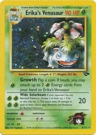 Erika's Venusaur — Gym Challenge
