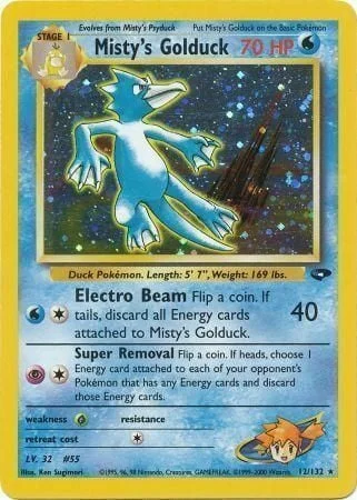 Misty's Golduck — Gym Challenge