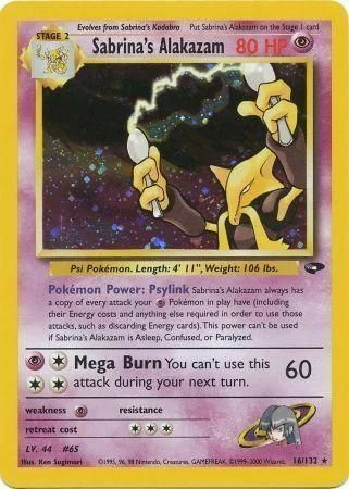 Sabrina's Alakazam — Gym Challenge