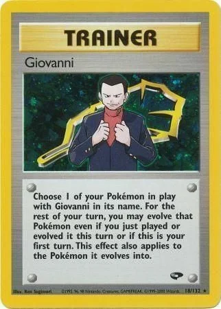 Giovanni — Gym Challenge