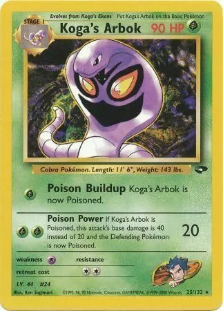 Koga's Arbok — Gym Challenge