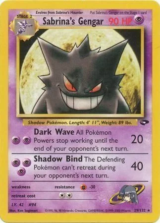 Sabrina's Gengar — Gym Challenge