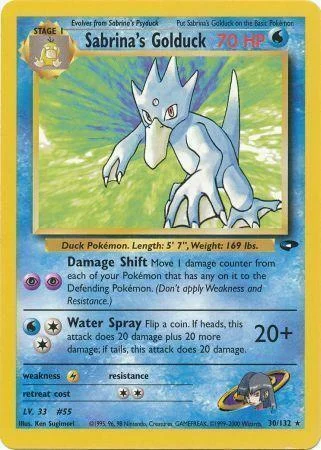 Sabrina's Golduck — Gym Challenge