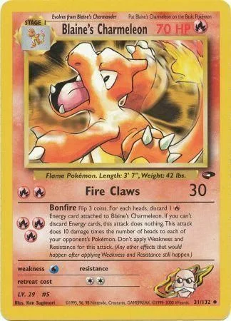 Blaine's Charmeleon — Gym Challenge