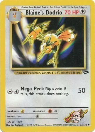 Blaine's Dodrio — Gym Challenge