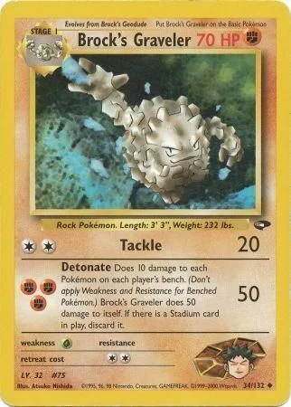 Brock's Graveler — Gym Challenge