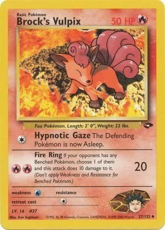 Brock's Vulpix — Gym Challenge