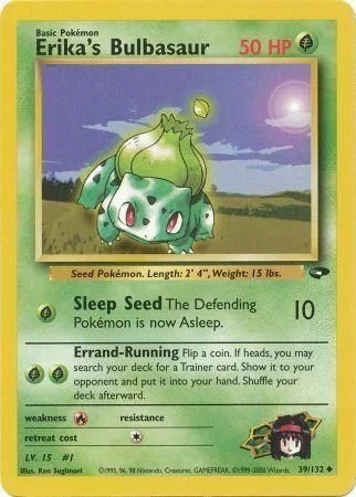 Erika's Bulbasaur — Gym Challenge
