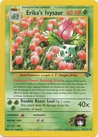 Erika's Ivysaur — Gym Challenge