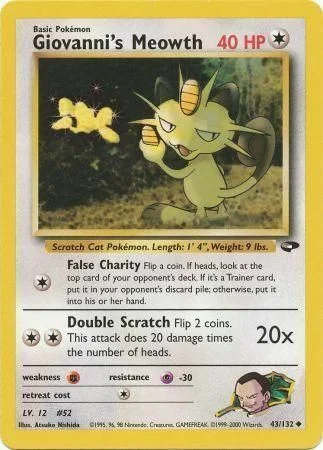 Giovanni's Meowth — Gym Challenge