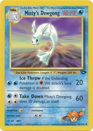 Misty's Dewgong — Gym Challenge