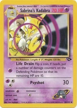 Sabrina's Kadabra — Gym Challenge