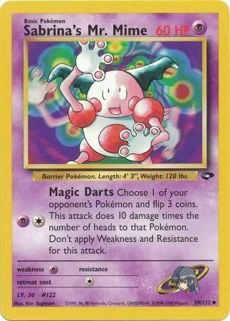 Sabrina's Mr. Mime — Gym Challenge