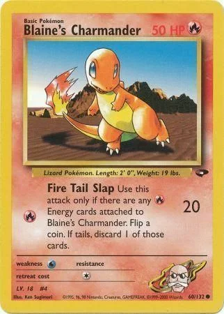 Blaine's Charmander — Gym Challenge