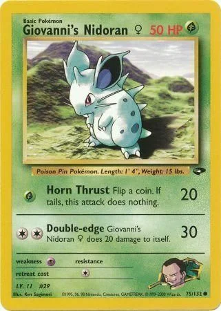 Giovanni's Nidoran F — Gym Challenge