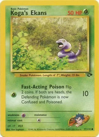Koga's Ekans — Gym Challenge