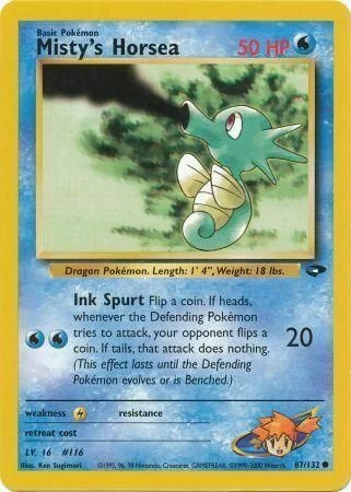 Misty's Horsea — Gym Challenge