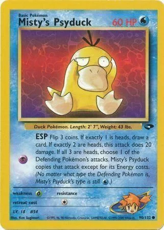 Misty's Psyduck — Gym Challenge