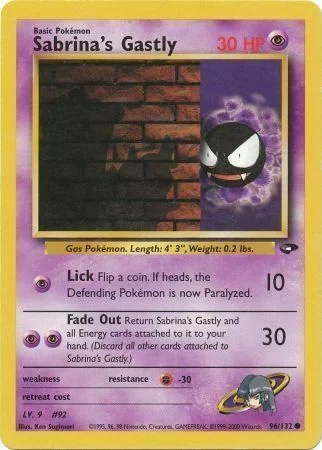 Sabrina's Gastly — Gym Challenge