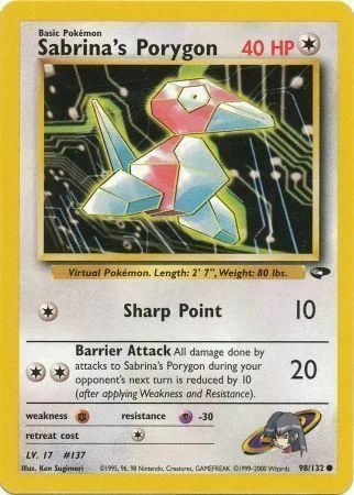 Sabrina's Porygon — Gym Challenge