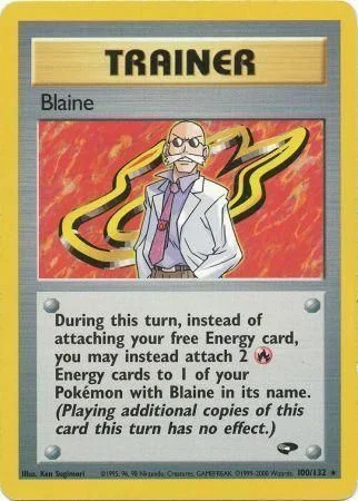 Blaine — Gym Challenge