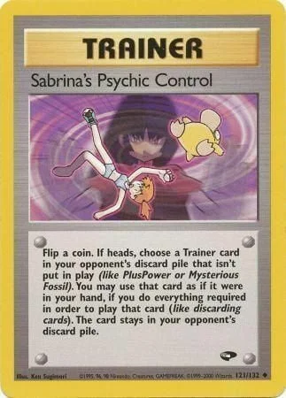 Sabrina's Psychic Control — Gym Challenge