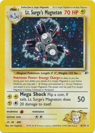 Lt. Surge's Magneton — Gym Heroes