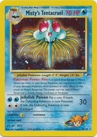 Misty's Tentacruel Lv.30 — Gym Heroes