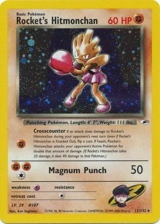 Rocket's Hitmonchan — Gym Heroes